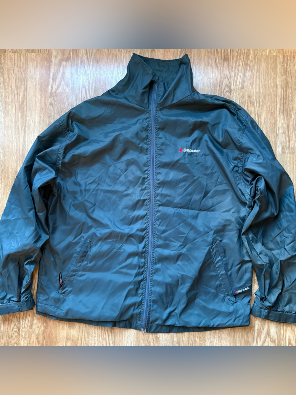 Babolat lightweight windbreaker tennis warmup size M VTG